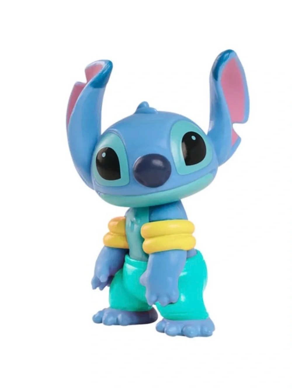 Disney Stitch & Angel Small Pet Toy Figures – Blue, Pink lot of 5